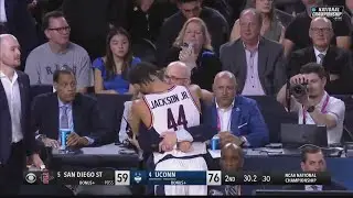 Amsterdam native Andre Jackson Jr. helps UConn win 5th national title
