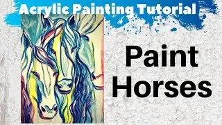 How To Paint Horses - Beginners Tutorial