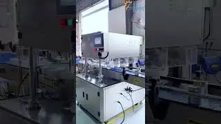 #Automatic double head #tin #can #seaming machine, #canning food metal #container #closing machine