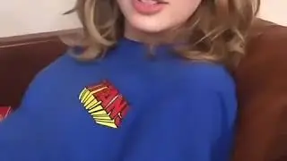 Teagan croft levando susto
