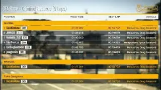GTA Online Another World Record (2023) - Criminal Records -GTA Race - 5 Laps
