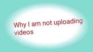 Why I am not uploading videos/Rayyan gaming studio YT