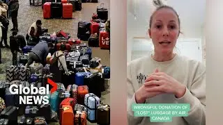 Ontario couple&rsquo;s luggage tracked by AirTag donated to charity by Air Canada