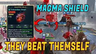 MAGMA SHIELD RELIC MAKES THEM BEAT THEMSELF! TEST SERVER! RAID: SHADOW LEGENDS