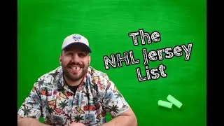 Fun List Friday: The NHL Jersey List