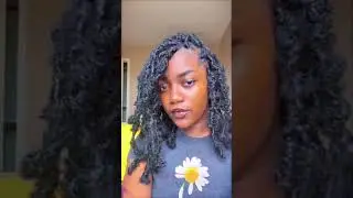 Stylish Butterfly Locs Transformation: A Trendy Hairstyle Reveal#ButterflyLocs