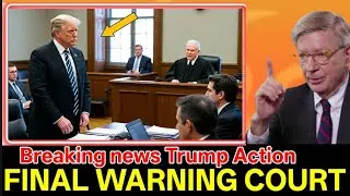 1 MIN AGO: Trump's Lawyers EXPELLED Judge Orders ASSET FREEZE Within 24 Hours! George Will..
