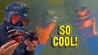 Incredible Treasures Found By Scuba Divers Under Abandoned Bridge in River!