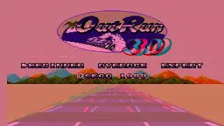 OUT RUN 3D DIFFERENT SONGS FM ADDON RED BLUE GLASSES SOUND CHIP OUTRUN SEGA MASTER SYSTEM PSG ENHANC