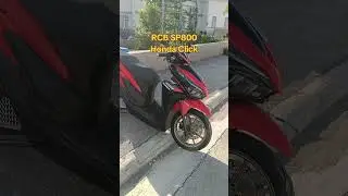RCB SP800 for Honda Click V2 125i! 🔥 #youtubeshorts #hondaclick #hondavario #click125 #racingboy
