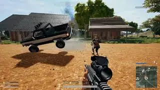 PUBG CRAZY CAR FLIP