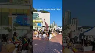 POV:You are attending fest at PNU 💃🏼🕺💜#pusan_national_university #indianinkorea#hybeboys