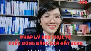 15.VD TIN TỨC  | 2026 &ndash; BẢNG GI&Aacute; ĐẤT|PH&Aacute;P L&Yacute; BĐS THỰC TẾ | ĐẤT | HIỂU Đ&Uacute;NG BẢN CHẤT