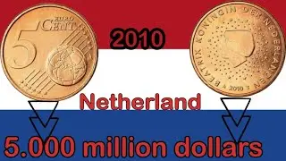 2010 Netherlands 5 Euro Cent Coin $5,000 or Just 5&cent;? Truth About Its Value!