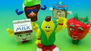 MCDONALD'S FOOD FUNDAMENTALS 1992 HAPPY MEAL TOY REVIEW