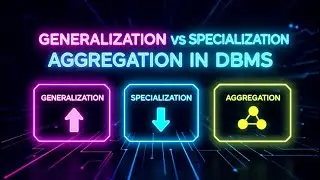 ER Model Concepts: Generalization, Specialization & Aggregation | Super Easy Explanation