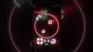 ENGLAND vs USA🤯#footballmarbles #footballedit #neonarcade #england #usa