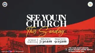 🔥SUNDAY ALPHA SERVICE ✨ | RCCG VICTORY HOUSE FESTAC | 18TH JANUARY 2026