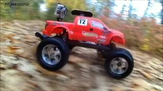 RC Overdose-Trx Stampede & S609 Rider 5 GP Toys(Dodge Challanger Body)(ST.Vital trail run)