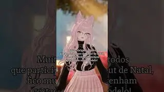 Feliz natal adiantado! #vtuber #vtuberbr #vrchat #vrchatbrasil #natal #debutvtuber #shorts