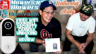 HEIMVISION GREETS C1 WIFI 2K HD VIDEO SECURITY SURVEILLANCE HARDWIRE DOORBELL CAMERA UNBOXING REVIEW