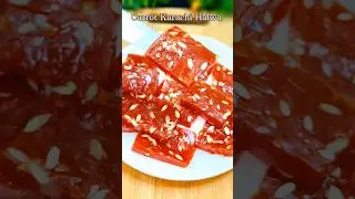 Carrot Karachi Halwa | Winter special carrot dessert | bombay karachi halwa #shorts #halwa #recipe