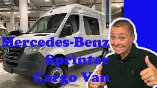 Mercedes-Benz Sprinter Cargo Van - 907 engine, diesel v6, option for 4x4 AWD