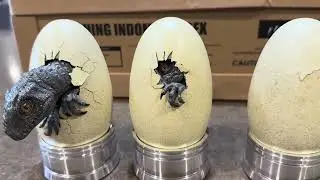ECC Indominus Rex Hatching Unboxing