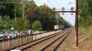 A SEPTA Engineer wanting a few minutes of Camera Time @ Exton