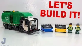 LEGO City 2026 Recycling Truck 60495 Unboxing, Build, & Review