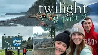 Twilight Vlog Part 2 - Going to Forks, Washington