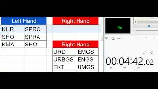 13 mins of Finger Drillz