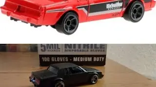 Before and After of the 1987 Buick Regal GNX. #2