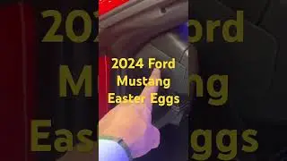 2024 Ford Mustang Easter Eggs #fordmustang #fordmotorcompany #automotive #shorts #shortsvideo #s650