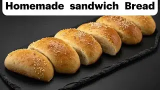 Soft sandwich bread | easy homemade recipe