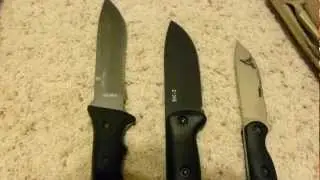 SCHF9 vs Becker BK2 Comparison Knife Review