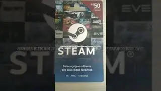 DOA&Ccedil;&Atilde;O DE GIFT CARD DA STEAM