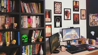 o escritório e biblioteca dos meus sonhos