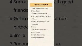 Living A Balanced Life With The Rules Of Ikigai