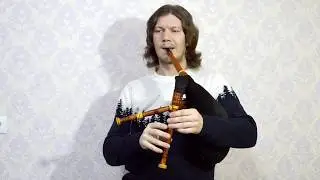 S&auml;ckpipa (swedish bagpipe)