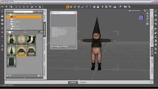 DAZ to iClone Tutorial. Long Clothes for non-standard iClone Character created in DAZ Studio.(Rus)