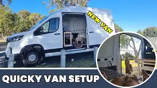 LDV DELIVER 9/MAXUS V90 CAMPERVAN | QUICKY VAN SETUP FOR CAMPING