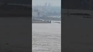 Flood Situation, River Ravi #fyp #viral #flood #lahore #Pakistan #rescue #emergency #riverravi #fy