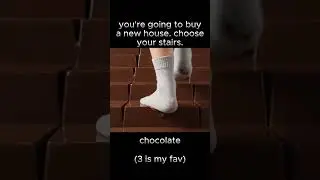choose your stairs. asmr shorts