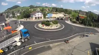 Migros Kreisel Appenzell Belagseinbau