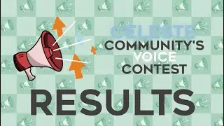 Community's Voice Contest Results & Mapper Reveal