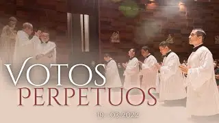 SOLEMNIDAD DE SAN JOSÉ 2022 - Votos Perpetuos de 5 hermanos de Pro Ecclesia Sancta
