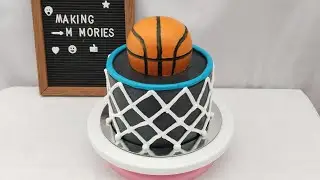 How to make basketball cake design?
