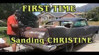 Первая шлифовка Кристиной Plymouth Restoration 1958 года, автомобиль Кристины из фильма