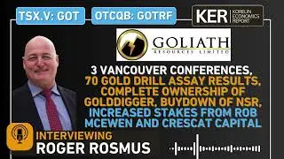 Goliath Resources – 70 результатов бурения на золото, 100% владение компанией Golddigger, выкуп д...